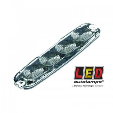 Low-Profile LED Amber Warning Lamp
