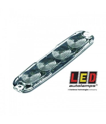 Low-Profile LED Amber Warning Lamp