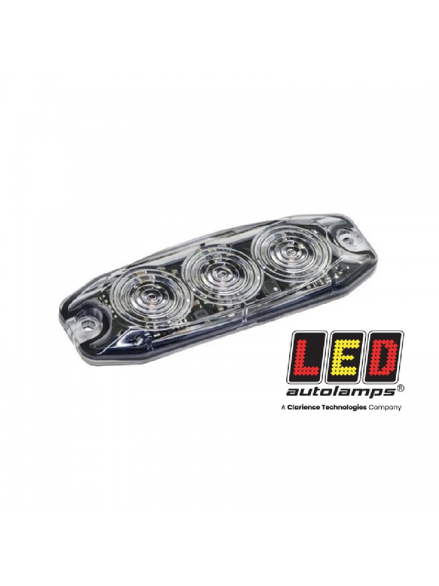 R65 Low-Profile LED Amber Warning Lamps