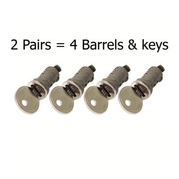 Rhino KammBar Lock Barrels and Keys