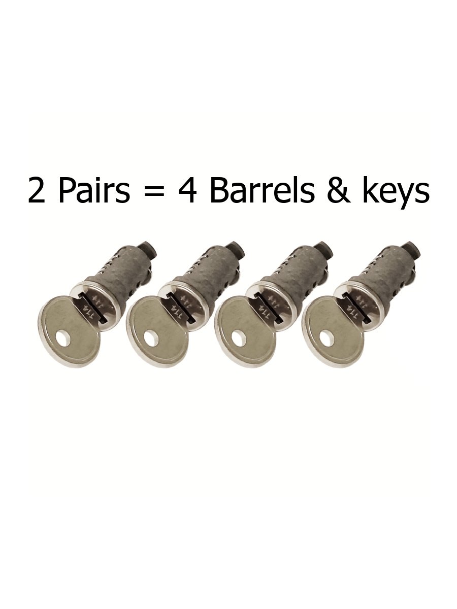 Rhino KammBar Lock Barrels and Keys