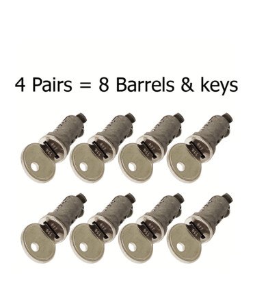 Rhino KammBar Lock Barrels and Keys
