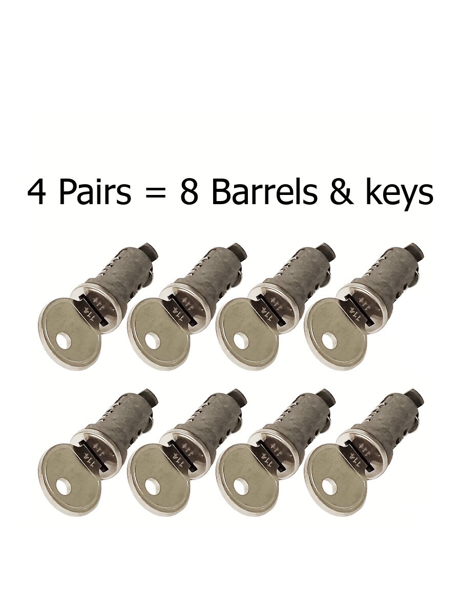 Rhino KammBar Lock Barrels and Keys