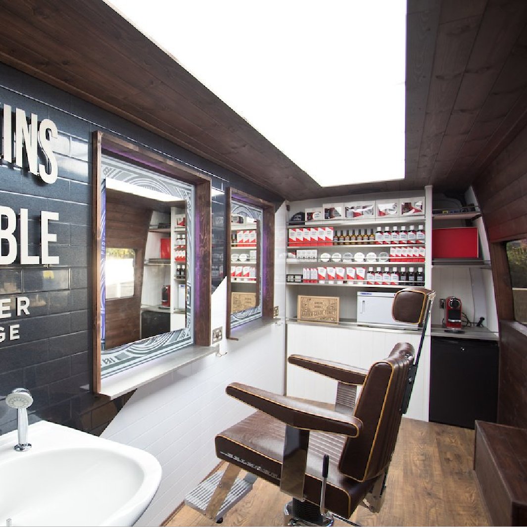 Barber Shop Van Conversion 1