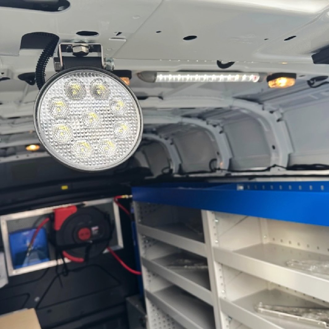 Ford Custom PIR Operated Interior Lights Mobile Workshop Conversions