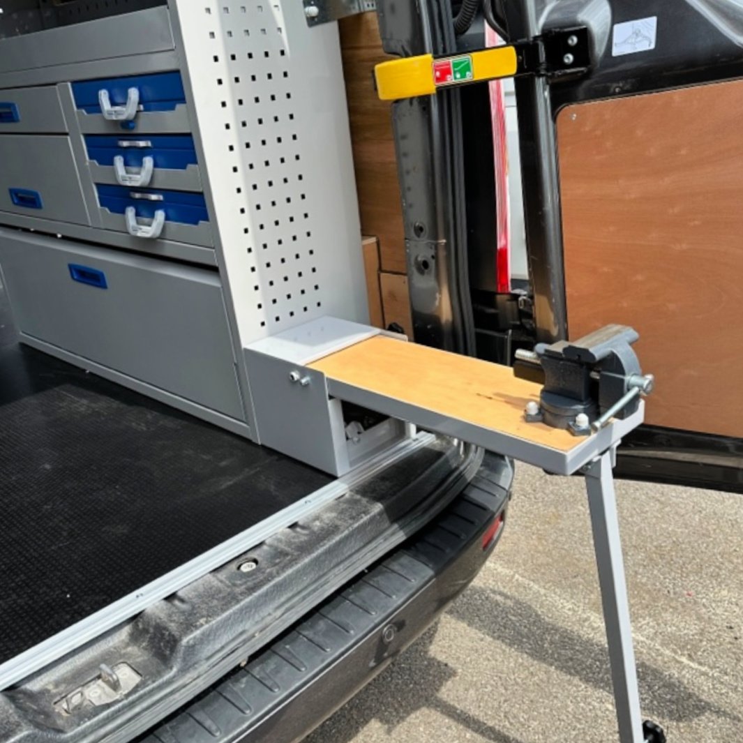 Ford Custom Vankit Drop Down Vice Mobile Workshop Conversions