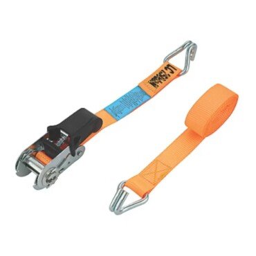 Ratchet Tie-Down with J-Hooks