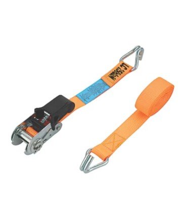 Ratchet Tie-Down with J-Hooks
