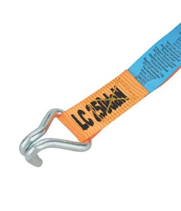 Ratchet Tie-Down with J-Hooks